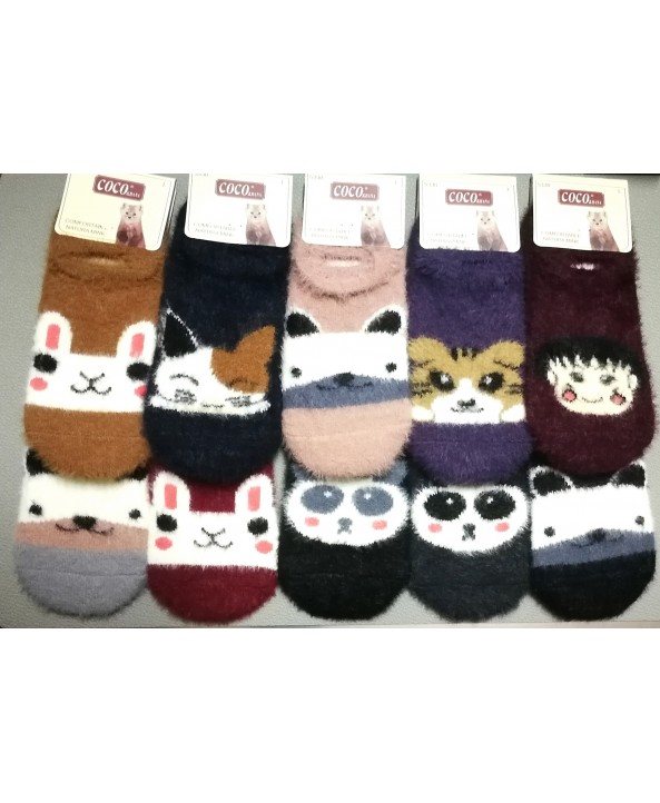 Детски вълнени терлици от норка Coco 31-36 5330-L Детски вълнени терлици от норка Coco 31-36 5330-L